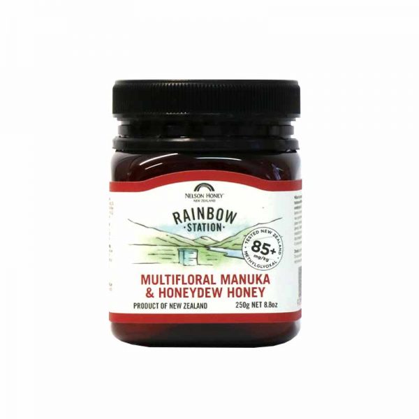 Rainbow Station Manuka & Honeydew Honey 85+ 250g