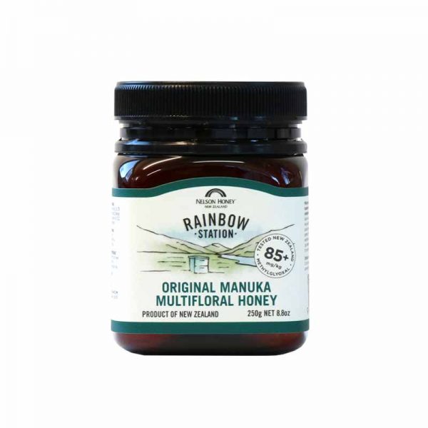 Rainbow Station Original Manuka Multifloral Honey 85+ Blend 250g