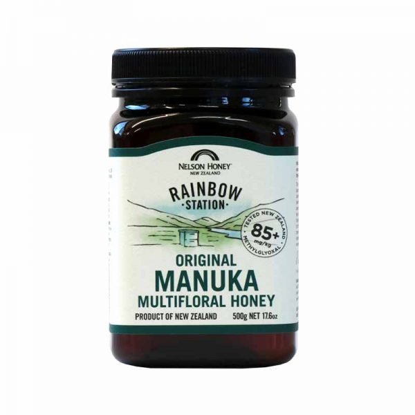 Rainbow Station Original Manuka Multifloral Honey 85+ Blend 500g