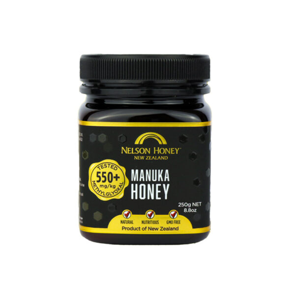 NELSON HONEY MANUKA HONEY 550+ 250G